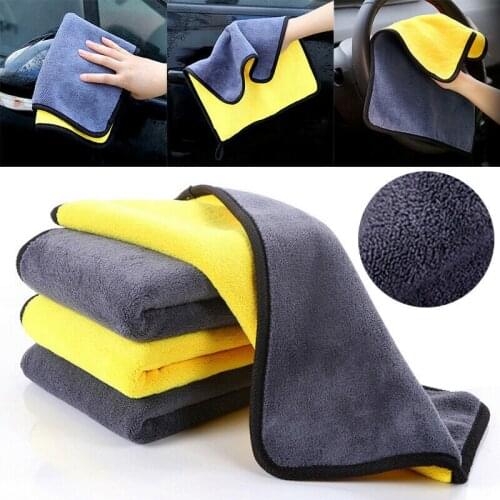 Microfiber Car Wash Towel Car Cleaning Cloth FOR chrysler 300c passat b5 fiat panda golf 5 gti peugeot 308 saab mercedes