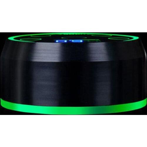 Professional Black Mini LCD Tattoo Machine Power Supply Converters EU Plug