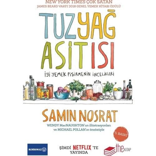 Salt Oil Acid Heat-Good Food Pişirmenin İncelikleri - Samin Nosrat 464 page