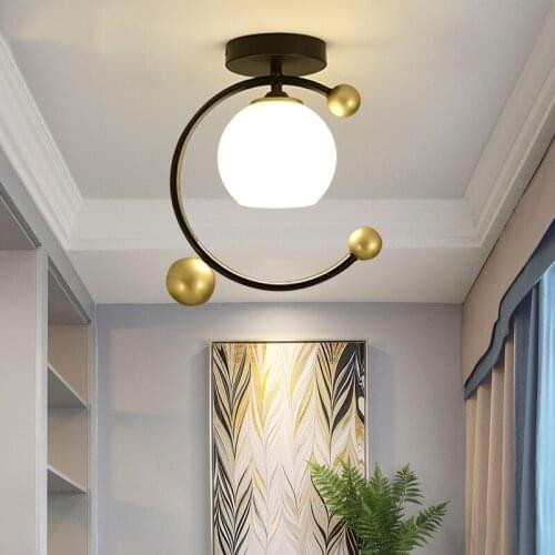 Nordic hallway lamp LED ceiling lamp Living Room cafe hotel ceiling light fans lighting light luminaria