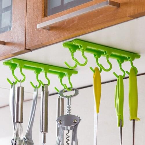 Kitchen Rack Holder Hook Ceiling Wall Cabinet Hanging Storage Organizer Cutting Board Holder Bathroom Shelves Kitchen Shelf 9
