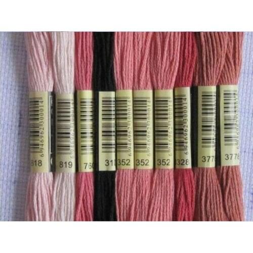 Embroidery Thread Floss Skein Your First Choice Total 447 Pieces Cotton Similar DMC Cross Stitch Thread