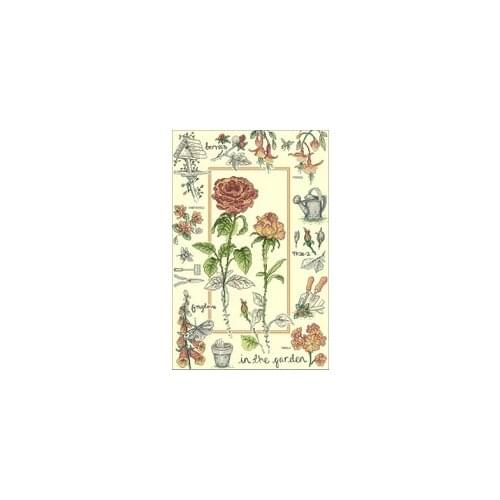 YIXIAO Counted Cross Stitch Kit Cross stitch RS cotton with cross stitch Magazine ANC Garden