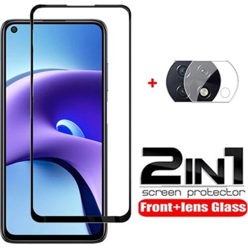 2in1 Protective Glass For Xiaomi Redmi Note 9T 5G 10 Camera Lens Screen Protector for xiomi redmi note9t note 10 tempered glass