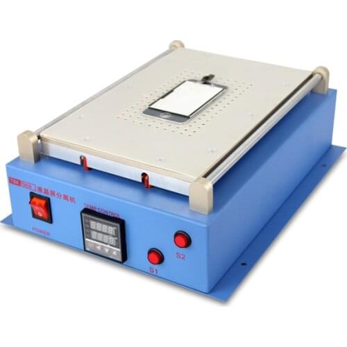 TBK 968 14 Inch LCD separator glue cleaning built-in pump display screen front out glass panel separate glue remove machine