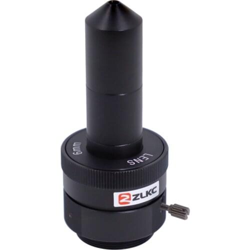 1.5 Megapixel Manual Iris Pinhole lens 6mm,1/3" CS Mount Lens ,CCTV lens for Machine Vision Lens cameras