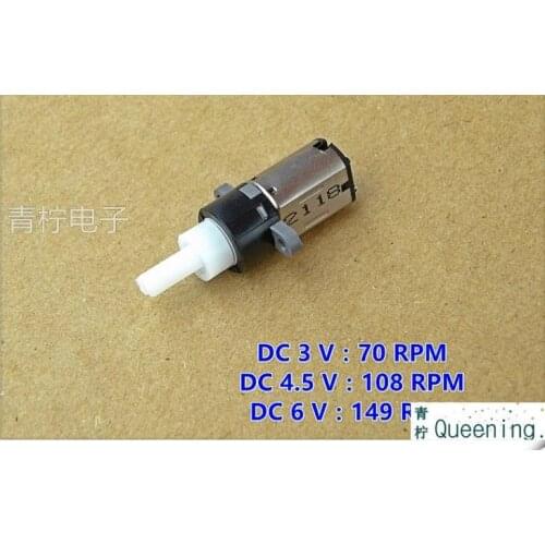 10mm DC motor:3V-6V/micro/gear motor lzx