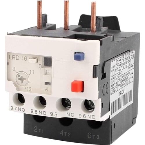 3 Pole Protector Electric Thermal Overload Relay, LRD16C 9-13A