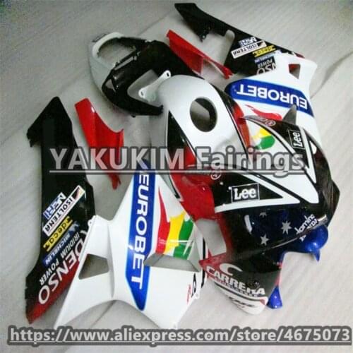 ABS Injection Fairings Kit For Honda CBR 600RR 2005 2006 Honda f5 2005 2006 Motocycle Fairings CBR600RR 2005 2006 Custom Cowling