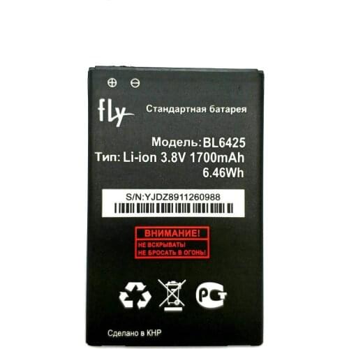 New BL6425 1700mAh Battery For fly FS454 Nimbus 8 FS455 Nimbus 11 FS456 Nimbus 14 FS457 Nimbus 15