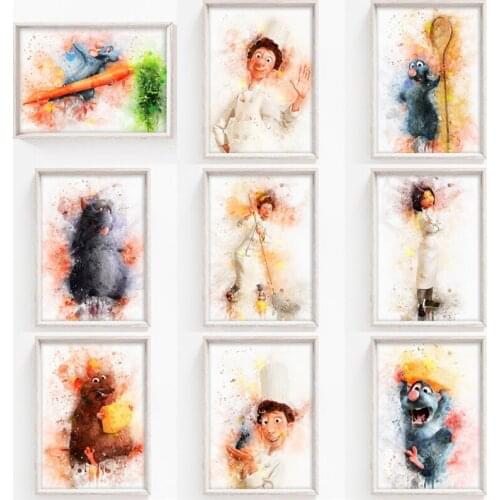 5D DIY Diamond Painting Disney Animation Ratatouille Mosaic Diamond Embroidery Sale Cross Stitch Kits Nursery Room Decoration