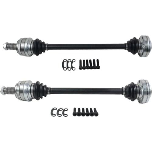 AP03 Pair Axle Shaft Rear Left+Right for BMW X3 E83 2.0i 2.5i, xDrive 20d 30d 18d 33207537607 33207524044