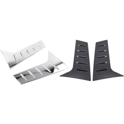 Car Rear Window Side Spoiler C Pillar Side Cover Trim for Toyota Alphard Vellfire 30 Series 2016 2017 2018 2019