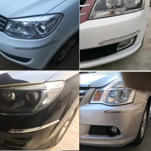 Car Edge Bumper Corner Protection Decoration Strip for opel mokka mazda 6 2006 alfa romeo 159 renault megane 2 honda civic 2005
