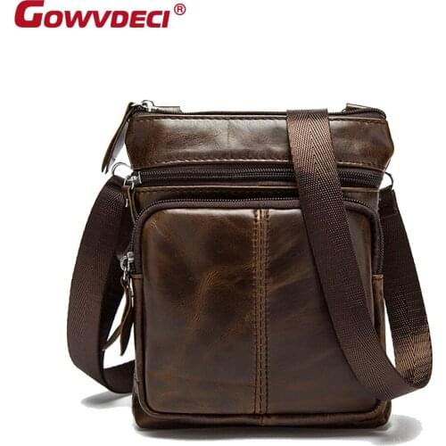 GOWVDECI Small Men's Bags