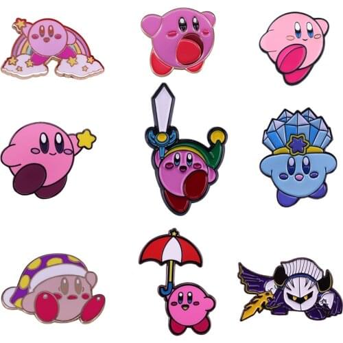 MD778 DMLSKY Anime Cute Metal Enamel Pins and Brooches for Women Men Lapel Pin Backpack Hat Badge Kids Gifts