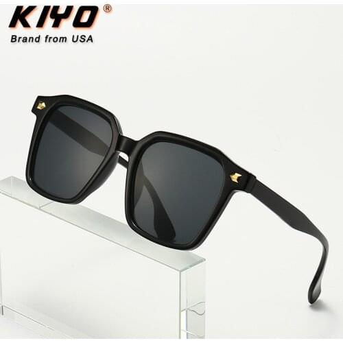 KIYO Brand 2020 New Women Men Square Sunglasses PC Classic Sun Glasses High Quality UV400 Driving Eyewear 3895