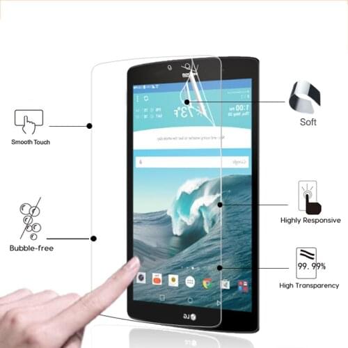 High Clear Glossy screen protector film For LG G Pad 8.3 V500 8.3" tablet ANti-Scratched HD lcd screen protective films in stock