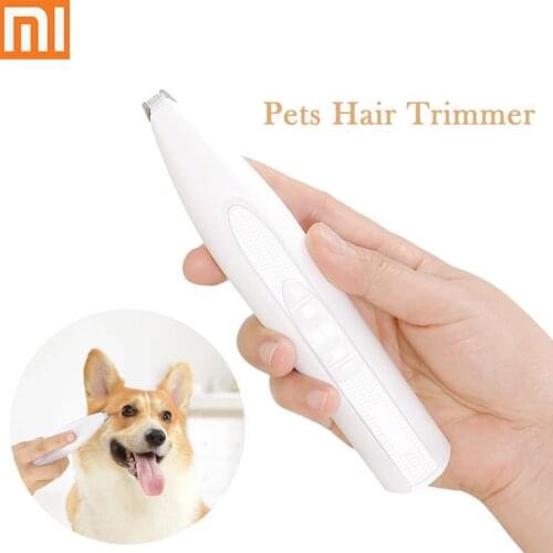 Original Xiaomi Pawbby Pets Hair Trimmer Shaver Safety Dog/Cat Pet Grooming Electrical Pets Hair Clippers Pets Shaver