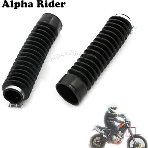 Front Fork Boots Dust Guard Shock Cover Gaiters Gators Protector for Yamaha XG250 XG-250 XG 250 Tricker High Quality Rubber New