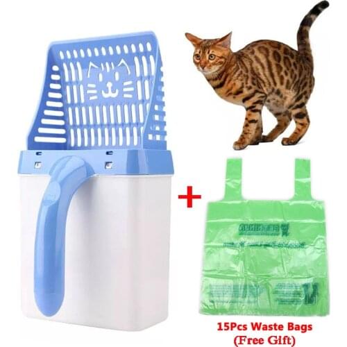 Drop Shipping New Useful Cat Litter Shovel Quick Easy Pet Cleaning Tool Scoop sift Cat Sand Cleaning Products Scoops Party Gifts