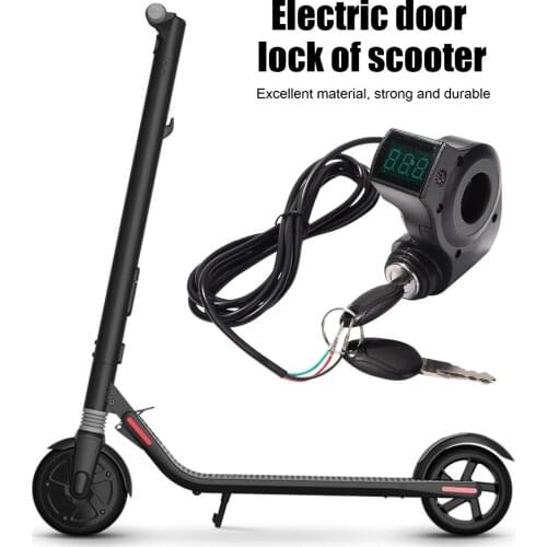 Electric Scooter Ignition Lock with 2 Keys for KUGOO M4 PRO Cylinder Starter Switch Locks Keys Kick Scooter Replacement Parts