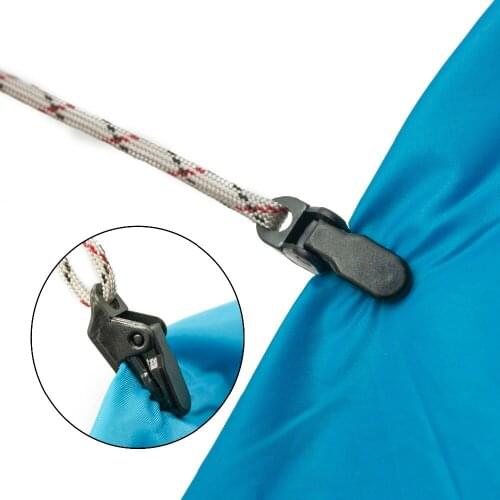 1pcs Clamp Outdoor Camping Pull Point Clip Windproof Fixed Canopy Clip Clamp Grip Clamp Accessory Camping Awning