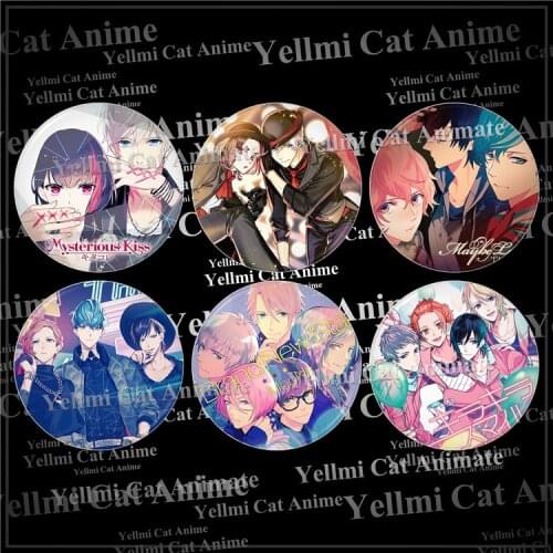 1pc 58mm Anime B project badge Brand New Star Goushi AshuuYuuta Kento Pins iron Brooch Spilla