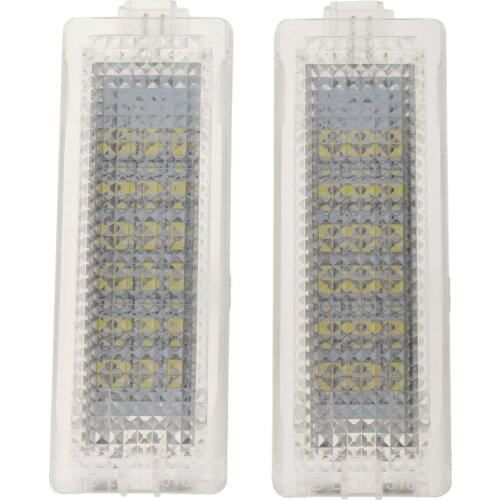 2pcs White LED Car Courtesy Light Welcome Door Lamp Foot Area for BMW Series
