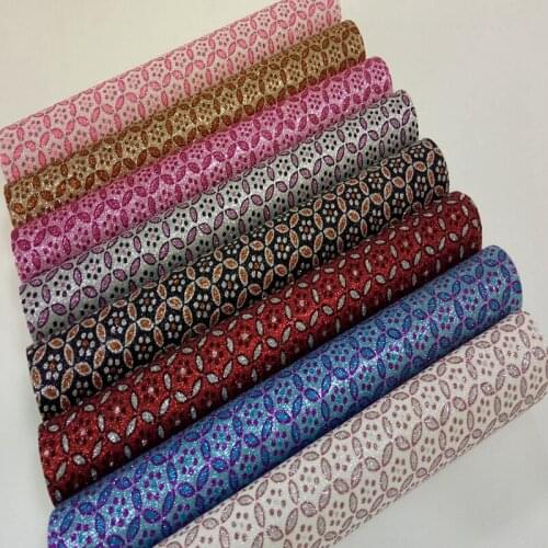 30X138cm Per Roll Glitter Synthetic Leather Faux Leather Fabric Color Glitter Fabric For Sewing DIY and Glitter Wallpaper