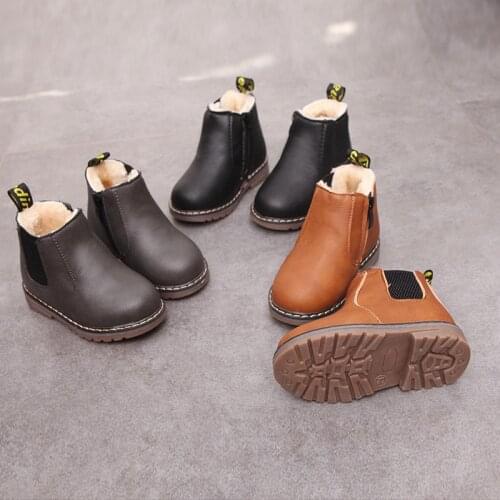 AIKE Asia Children's Leather Shoes