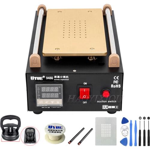 UYUE 948Q Built-in Pump Vacuum Glass LCD Screen Touch Screen Separator Machine Max 7 inches Mobile Phone Disassemble Repair Tool