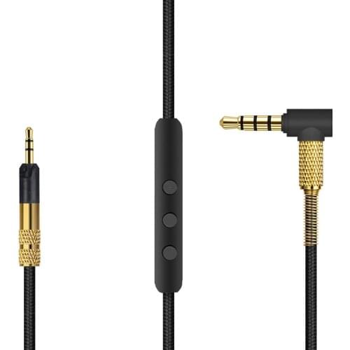 Audio Cable for QC25 OE2 SoundTrue QC35 AE2 Headphones Replacement Cord with Mic Remote Volume Control