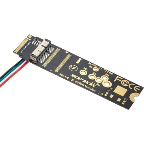 BCM94360CD BCM94360CS BCM943602CS BCM94360CS2 WiFi Card to M.2 NGFF Key-M NVME SSD Adapter