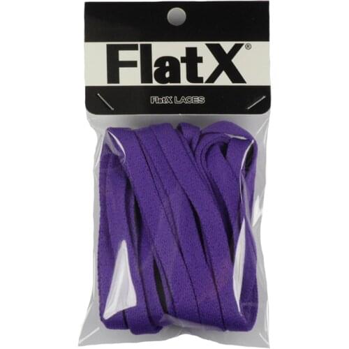 FlatX 8mm Purple Shoelaces High Quality Professional Sneaker Laces Anti-Release Shoelace Lacet Branded Lace Wholesale