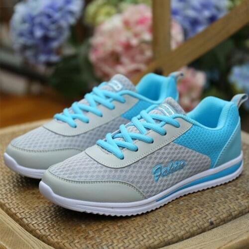 HAJINK 2018 New Femme Summer Zapato Women Breathable Mesh Shoes Women Network Soft Casual Shoes Wild Flats Casual shoes