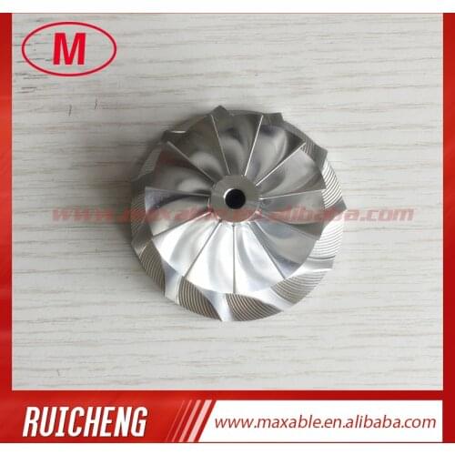 K04 42.00/56.08mm 11+0 blades Turbocharger Billet/milling/aluminum 2618 compressor wheel