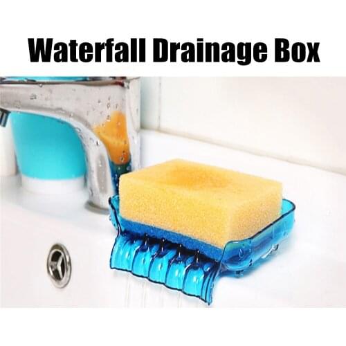 Kitchen Bathroom Accessories Soap Box Bathroom Draining Soap Box Kitchen Sink Sponge Drainage Soap Dish bathroom accessories