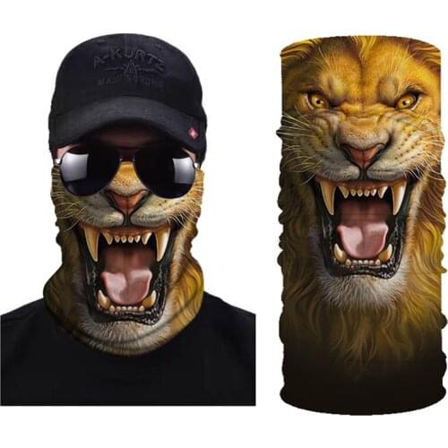 3D Punisher Mask Bandana Mascarillas Venom Neck Gaiter Cycling Face Mask Hiking Scarves Headband Ski Balaclava Bufanda