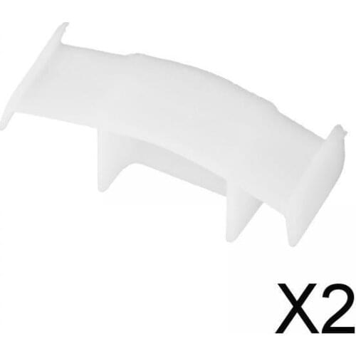 2x1/64 Scale Model Car Spoiler Tail Wing Roof Rack DIY Upgrades Spoiler 3