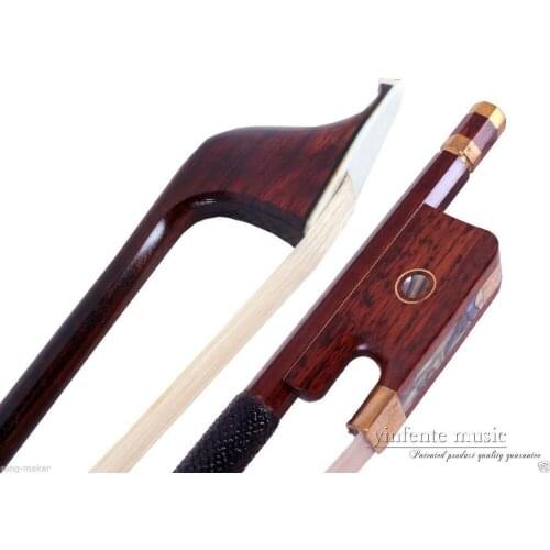 New 1pcs Snake Wood 4/4 Cello Bow Straight High Quality #DS-61