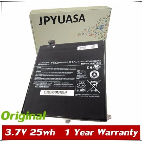 7XINbox 3.7V 25Wh 6600mAh Original Laptop Battery PA5053U-1BRS For Toshiba Excite 10 Series Tablet