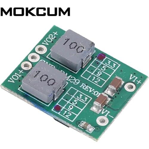 DC-DC Step Down Power Supply Module 15V 24V to 3.3V 12V 1.5A Voltage Conveter Dual Buck Output 15V-28V