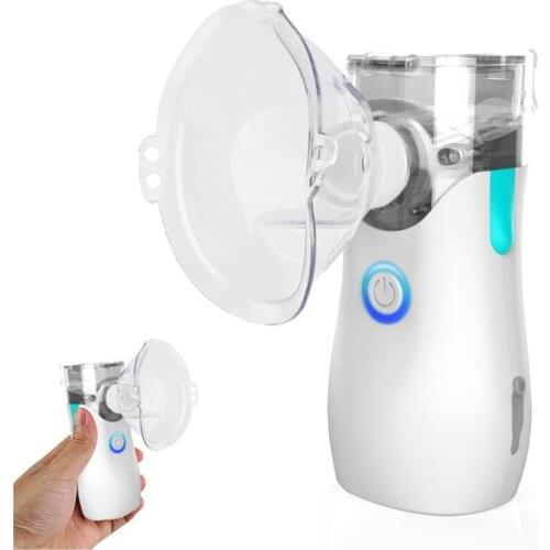 Portable Mesh Nebulizer Handheld Atomizer Portable Mini Silent Mesh Ultrasonic Atomizer Beauty Sprayer Battery