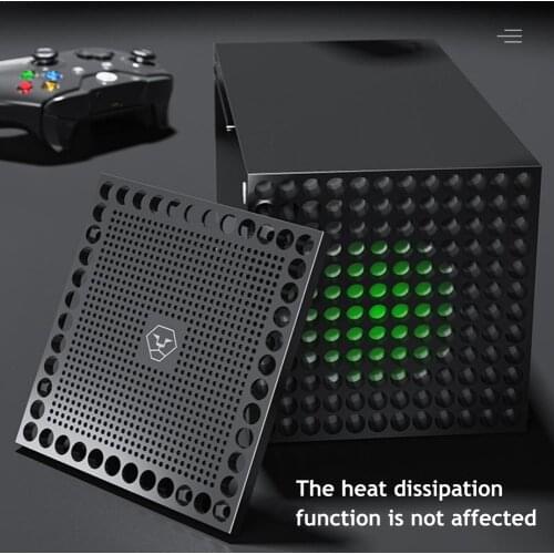 Multi Cooler Fan Net For Xbox Series X Console Dust Cover With Headset Controller Mount Rack Holder For Xbox Series S Gamepad