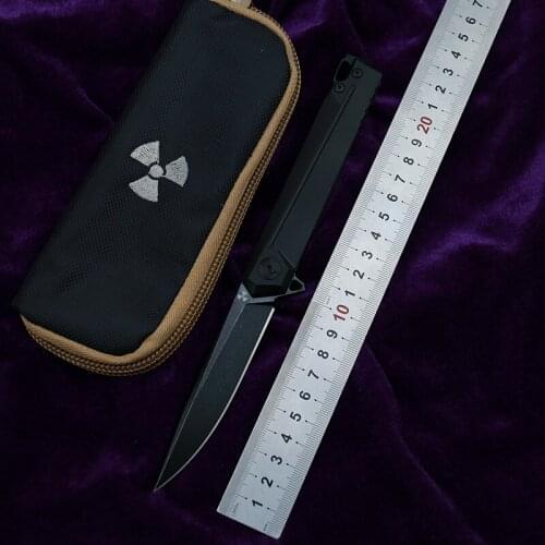 LEMIFSHE JK5311 Flipper folding knife S35VN blade ball bearing TC4 titanium handle hunting camping fruit Knives EDC tools