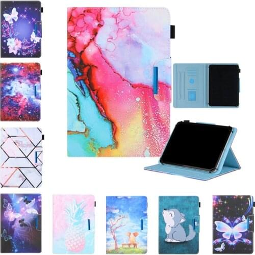 For 10.1" inch Tablet PC DEXP Ursus B11 L210 K11 P410 E110 VA110 N110 P110 P210 A310 GX210 TS210 3G Universal Case Print Cover