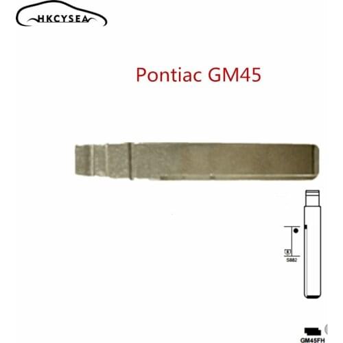 HKCYSEA 10/20/50PCS/Lot Universal KD JMD VVDI Car Key Insert Metal Blade GM45 Blade For Pontiac Holden Commodore VE 2006-2013