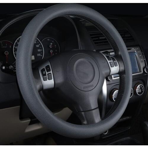 Multi Color Universal Skin Soft Silicone Steering Wheel Cover Car Silicone Steering Wheel Glove Cover Soft Automobile Accessory