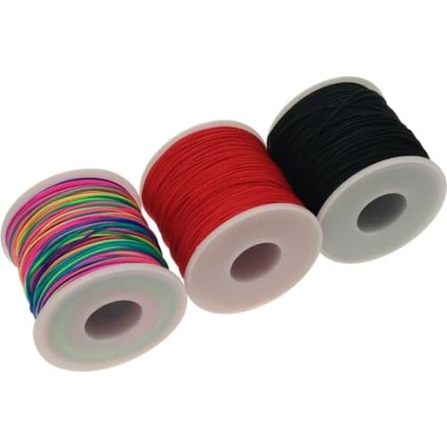 YOUGLE 328FT 100M 1 Stand 1.2mm Paracord Parachute Cord Fishing Line Hiking Camping Survival Lanyard Rope